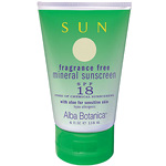 Alba Fragrance Free Mineral Sunscreen SPF18