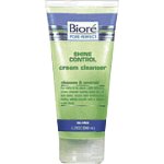 Biore Shine Control Cream Cleanser