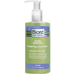 Biore Shine Control Foaming Cleanser