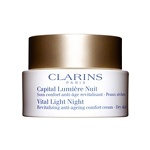 Clarins Vital Light Night Revitalizing Anti-Ageing Comfort Cream Dry Skin