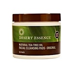 Desert Essence Natural Tea Tree Oil Facial Cleansing Pads