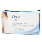 Dove Facial Cleansing Cloths Deep Moisture Regular