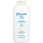 Johnson's Baby Powder Medicated With Aloe and Vitamin E Medicated