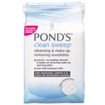 Pond's Clean Sweep, Cleansing and Make-up Removing Towelettes